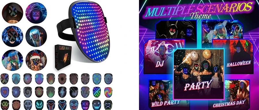 电子面罩Led Mask